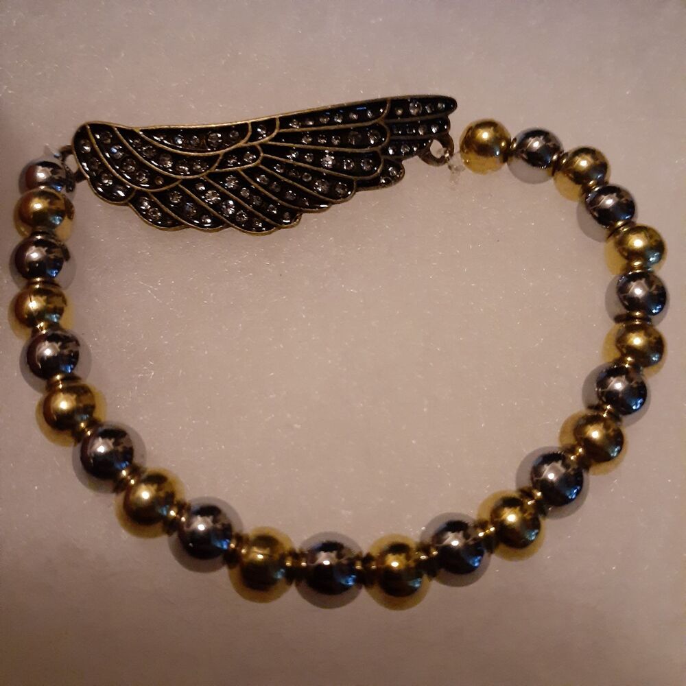 Handmade Angel Wing Bracelet